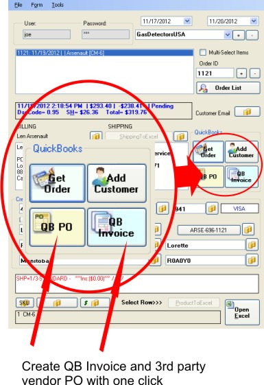 macroKom ecommerce engine QuickBooks accounting automatic interface